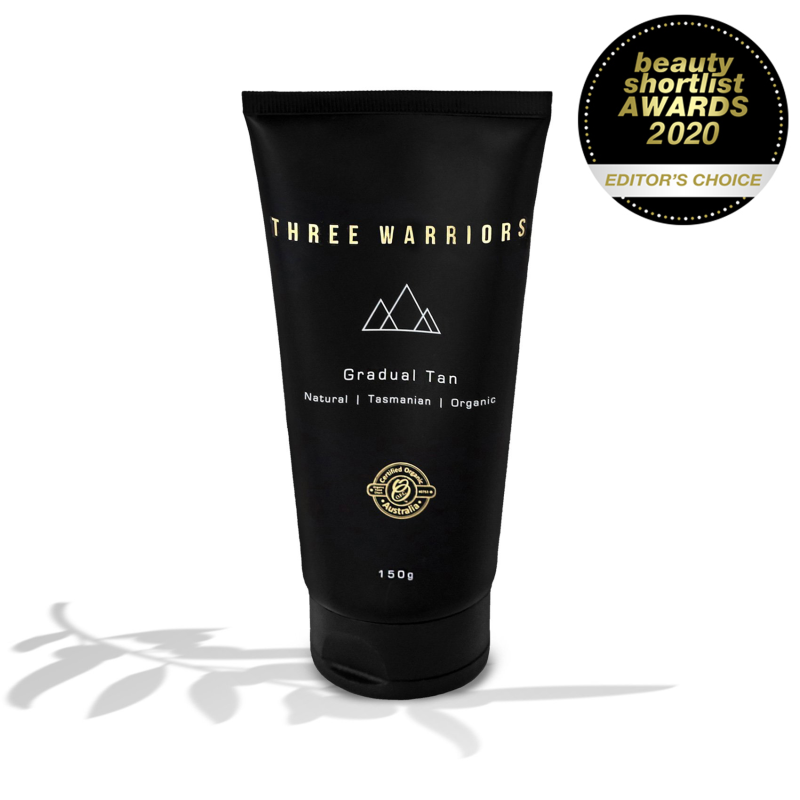 Organic Gradual Tan 150g by THREE WARRIORS