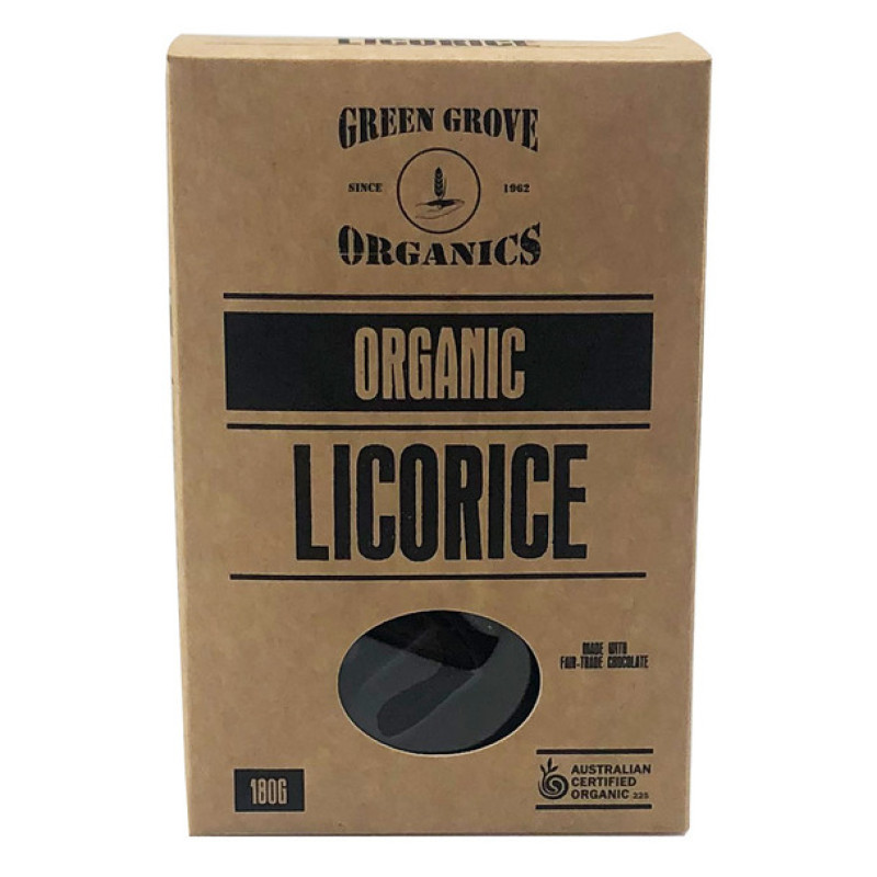 Organic Licorice 180g by GREEN GROVE ORGANICS