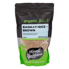 Brown Basmati Rice 650g by HONEST TO GOODNESS