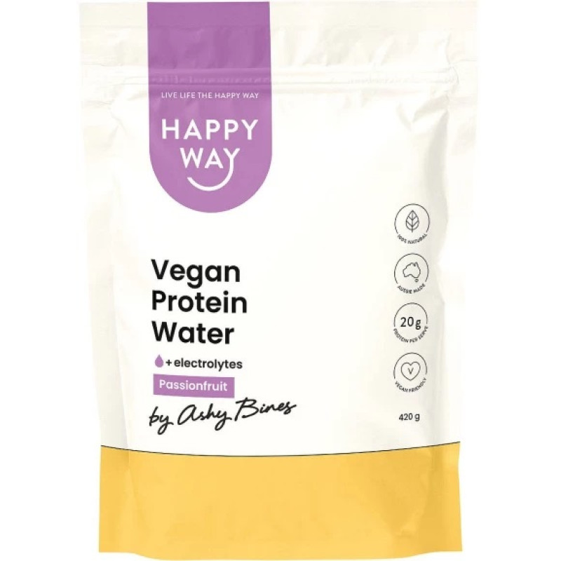Vegan Protein Water Passionfruit 420g by HAPPY WAY