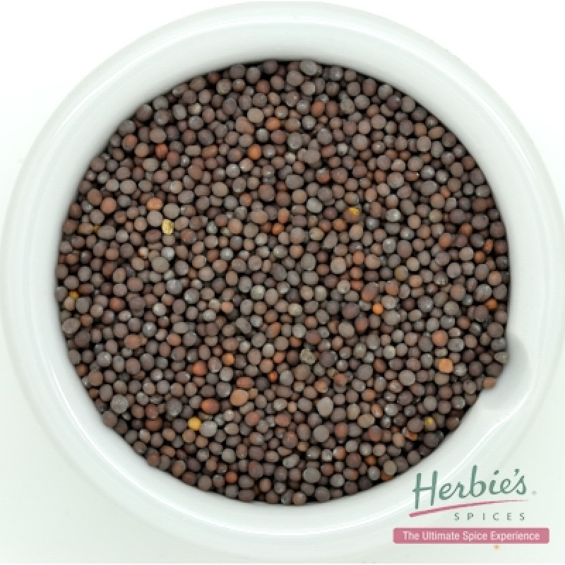 Brown Mustard Seeds Whole 70g by HERBIE'S SPICES