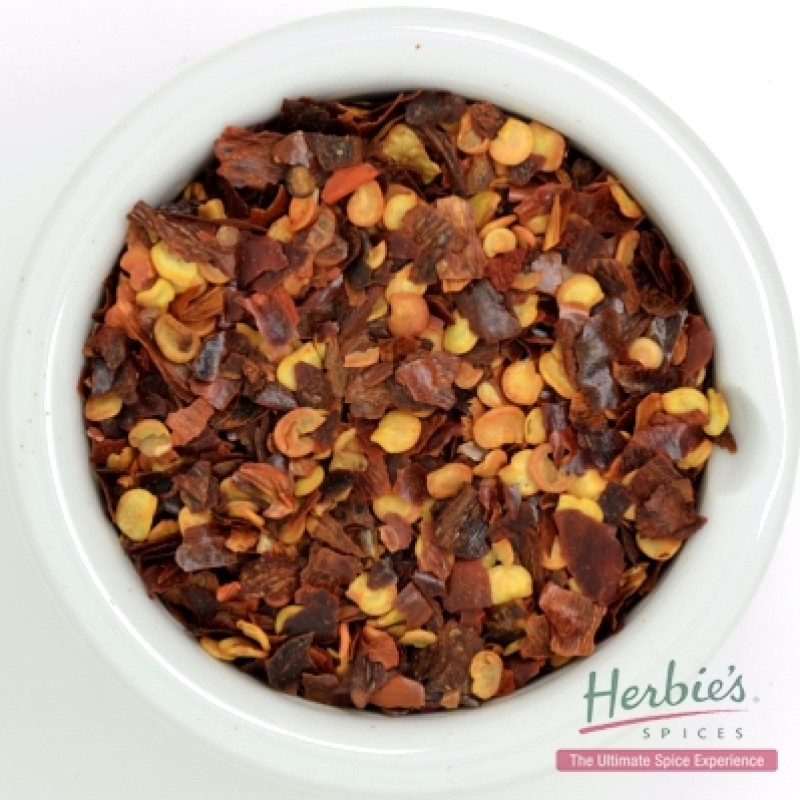 Chilli Flakes Hot Bird's Eye 25g by HERBIE'S SPICES