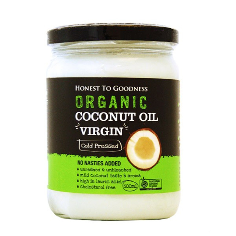 Organic Virgin Coconut Oil 500ml by HONEST TO GOODNESS