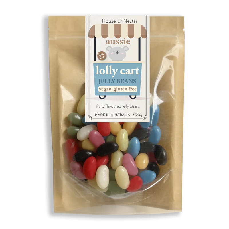 Lolly Cart Jelly Beans 200g by HOUSE OF NESTAR