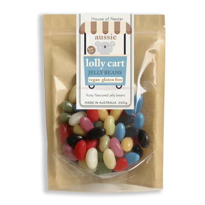 Lolly Cart Jelly Beans 200g by HOUSE OF NESTAR