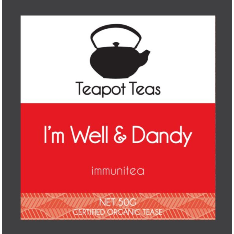 I'm Well & Dandy Tea by TEAPOT TEAS