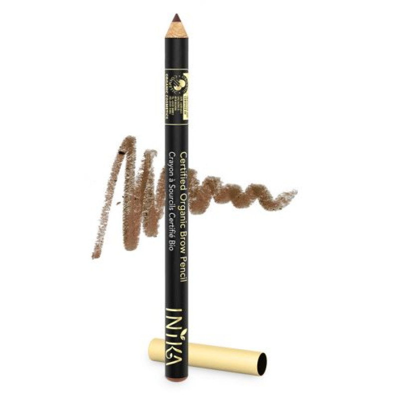 Certified Organic Brow Pencil - Brunette 1.2g by INIKA