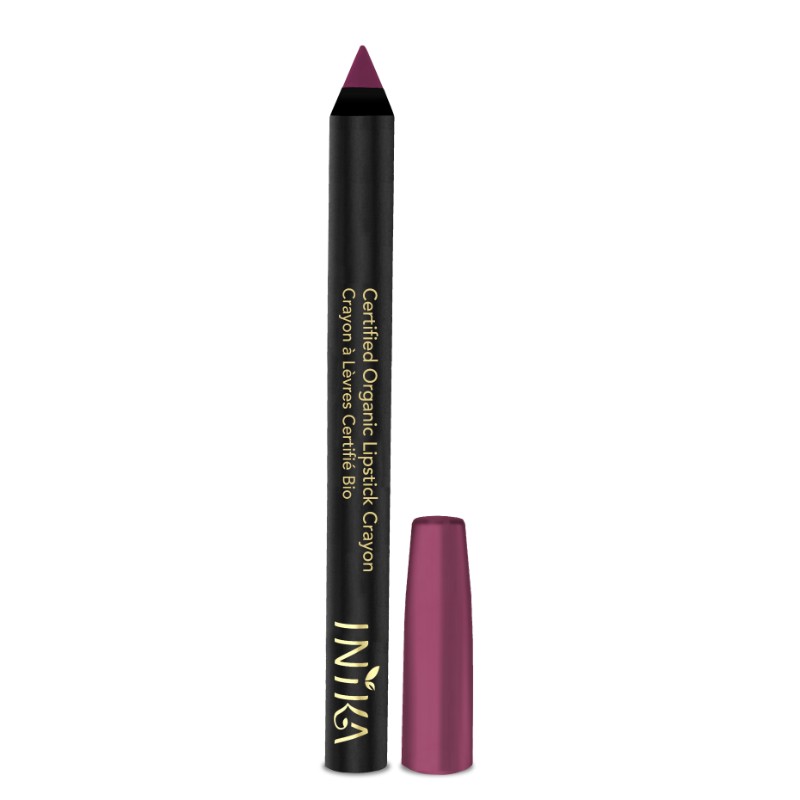 Organic Lip Crayon - Deep Plum 3g by INIKA