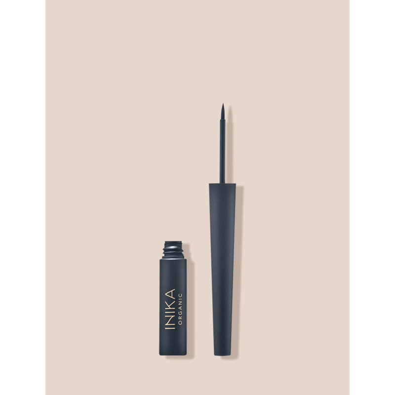 Certified Organic Liquid Eyeliner Black 4ml by INIKA