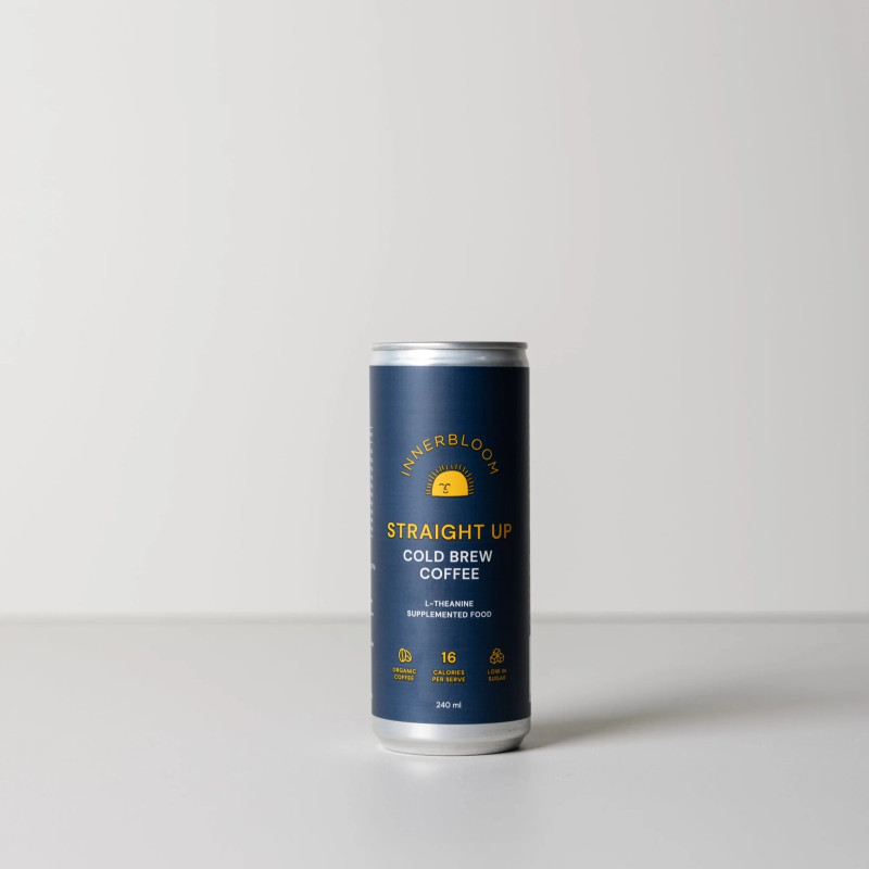 Straight Up Cold Brew Coffee 240ml by INNERBLOOM