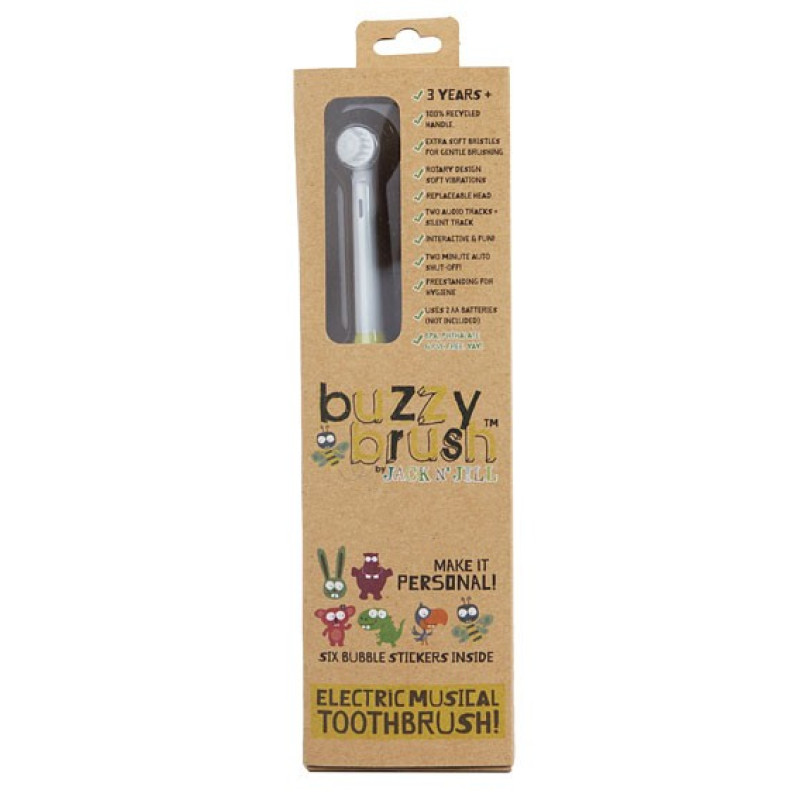 Buzzy Brush Electrical Musical Toothbrush by JACK N' JILL