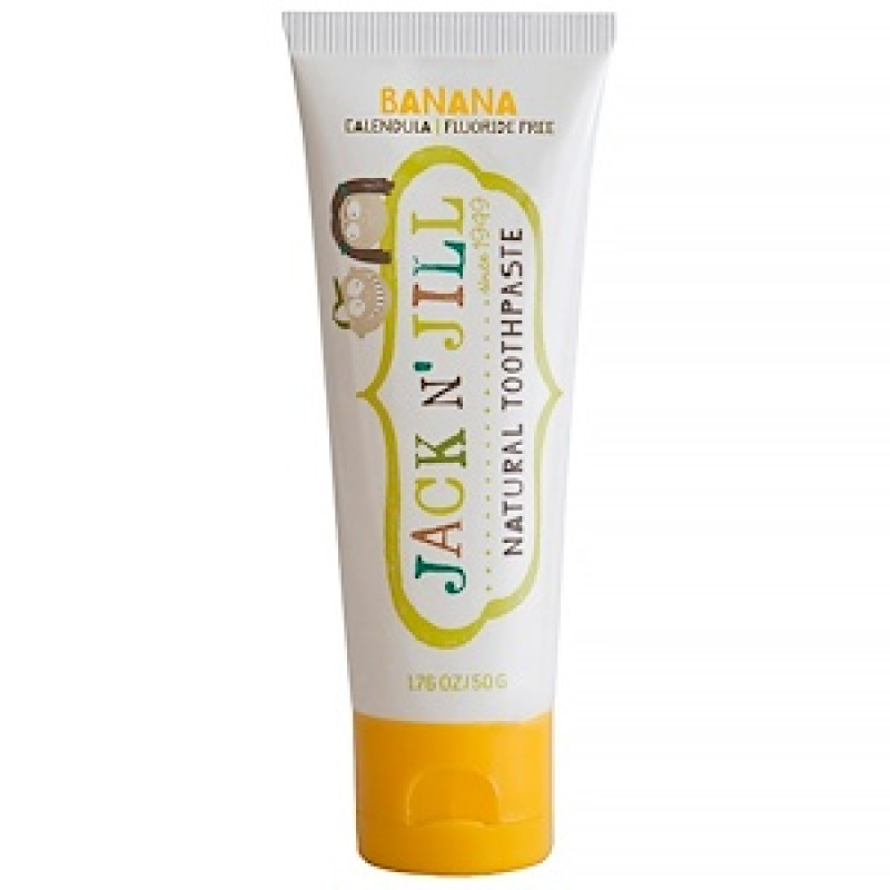 Natural Toothpaste Banana 50g by JACK N' JILL