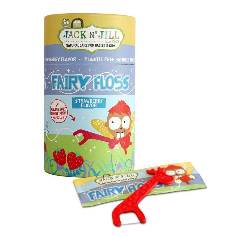 Fairy Floss - Eco-Friendly Floss Picks (30) by JACK N' JILL