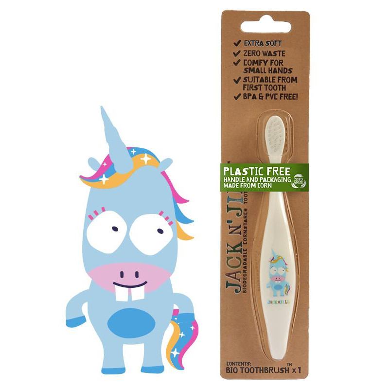Bio Toothbrush Unicorn by JACK N' JILL