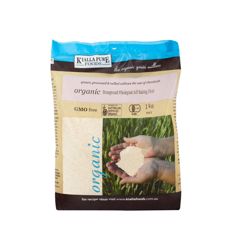 Wholegrain Self-Raising Flour 1kg by KIALLA PURE FOODS Wholegrain Self-Raising Flour 1kg by KIALLA PURE FOODS