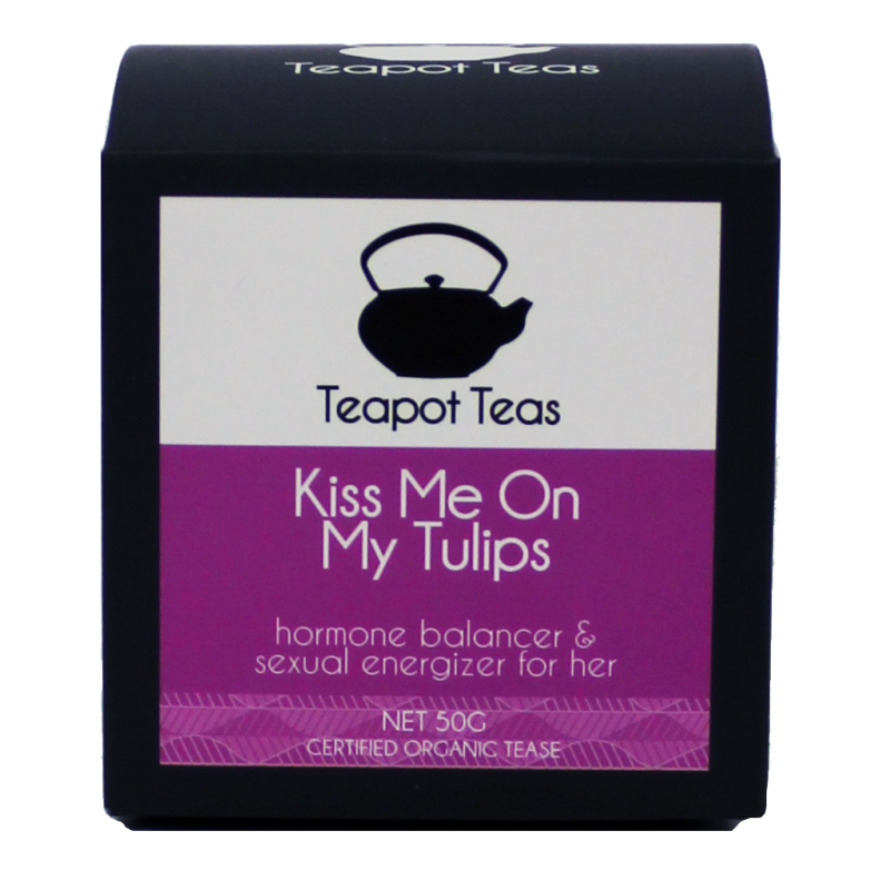 Kiss Me On My Tulips Tea by TEAPOT TEAS