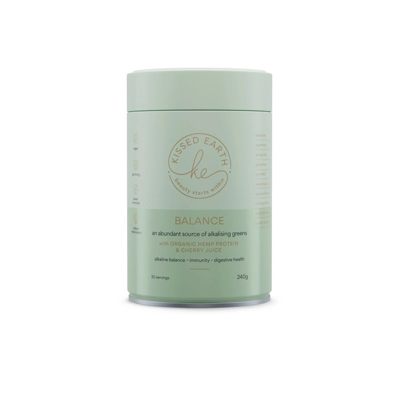 Balance Alkalising Greens 240g by KISSED EARTH