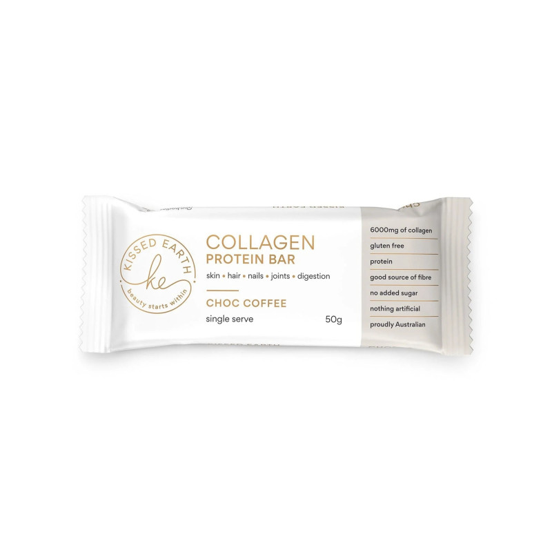 Collagen Bar - Choc Coffee 50g by KISSED EARTH
