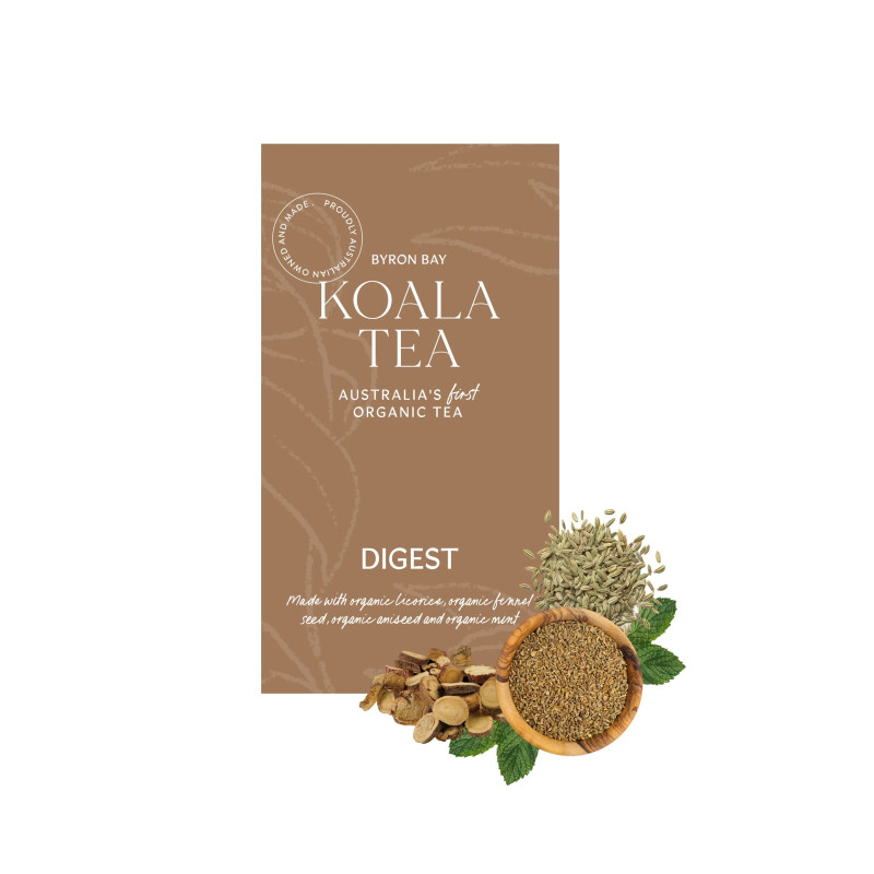 Organic Digest Tea Bags (20) by KOALA TEA