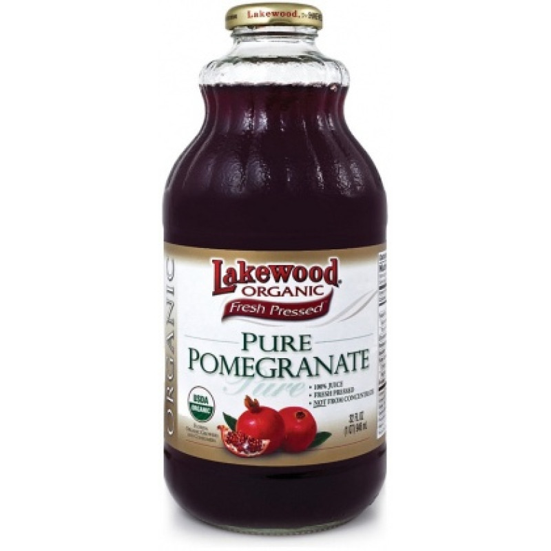 Organic Pomegranate Juice 946ml by LAKEWOOD