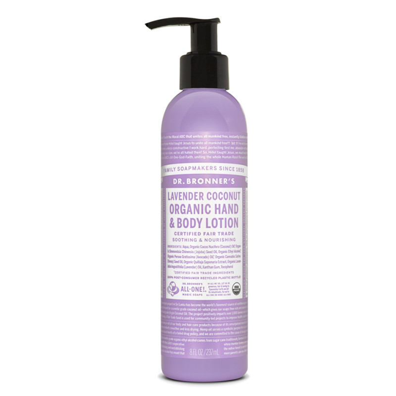 Hand & Body Lotion Lavender 237ml by DR BRONNER'S
