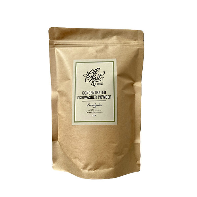 Concentrated Dishwasher Powder Eucalyptus 1kg by LIL'BIT