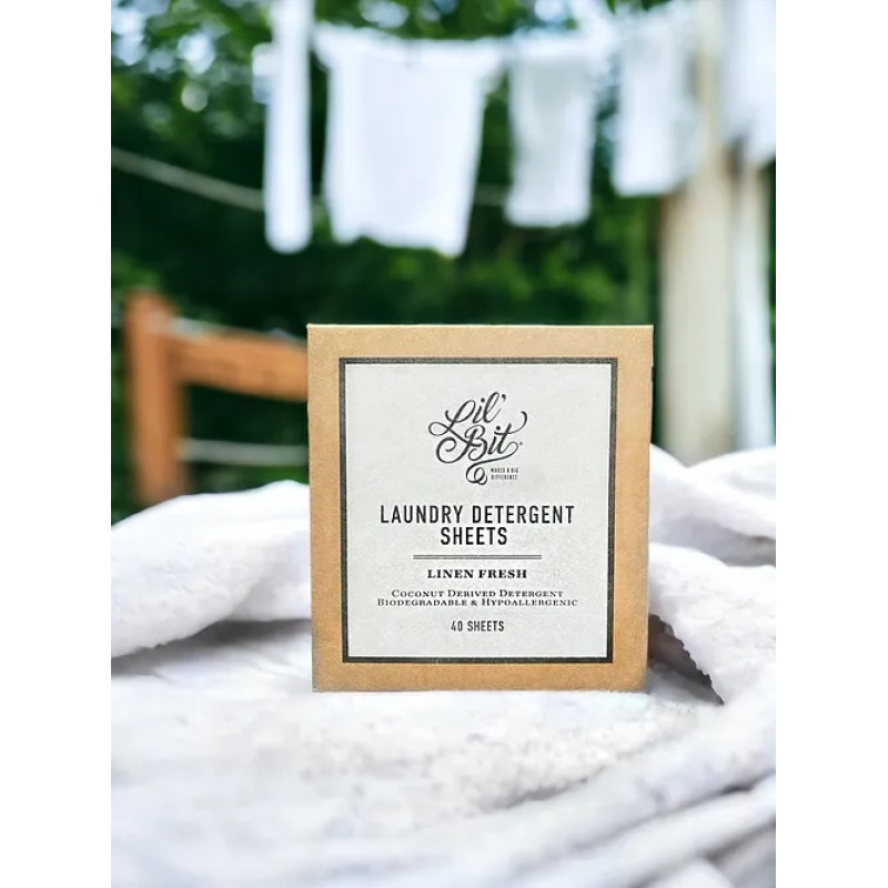 Fresh Linen Laundry Sheets (40) by LIL'BIT