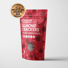 Almond Crackers Mexican Sundried Tomato 100g by LITTLE BIRD ORGANICS