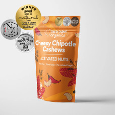 Cheesy Chipotle Cashews 120g by LITTLE BIRD ORGANICS