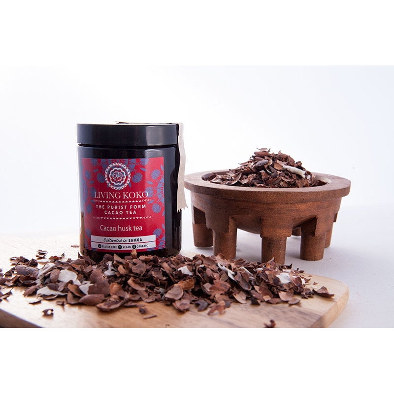 Samoan Cacao Husk Tea 50g by LIVING KOKO