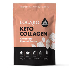 Keto Collagen - Chocolate Peanut Butter 440g by LOCAKO