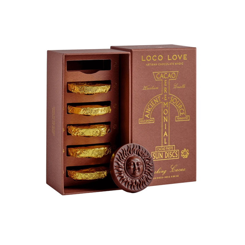 Chuncho Drinking Cacao (6 Sun Discs) 195g by LOCO LOVE