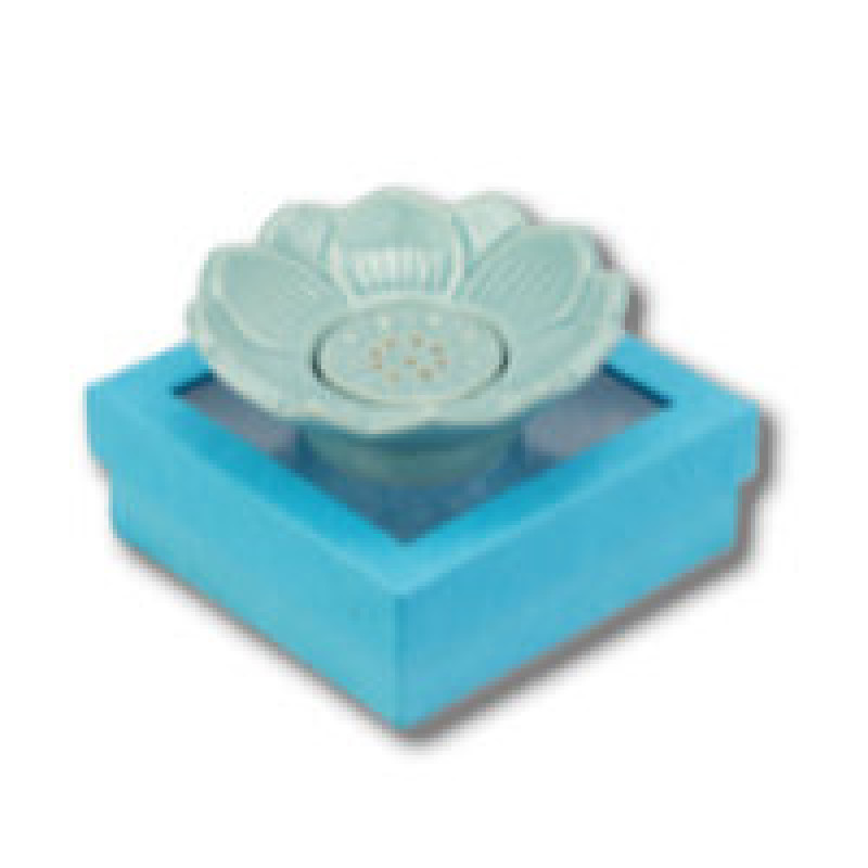 Blue Lotus Incense Burner by INCENSE OF THE WORLD