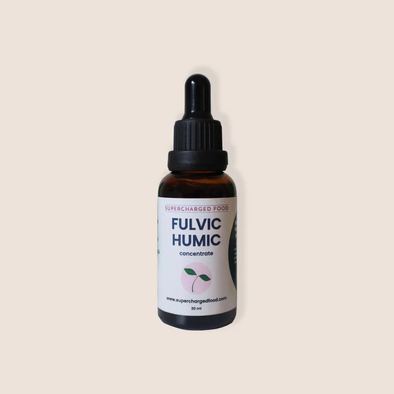 Fulvic Humic Concentrate Drops 30ml by SUPERCHARGED FOOD