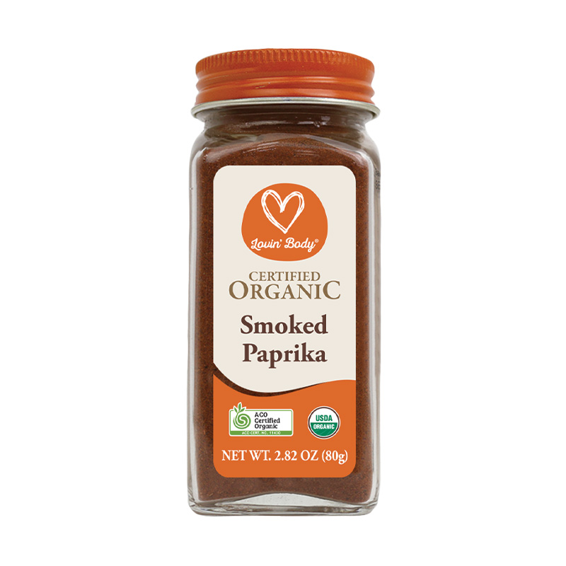 Organic Smoked Paprika 80g by LOVIN' BODY