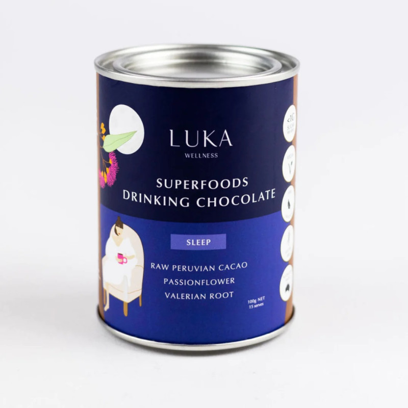 Superfoods Drinking Chocolate Sleep 100g by LUKA WELLNESS