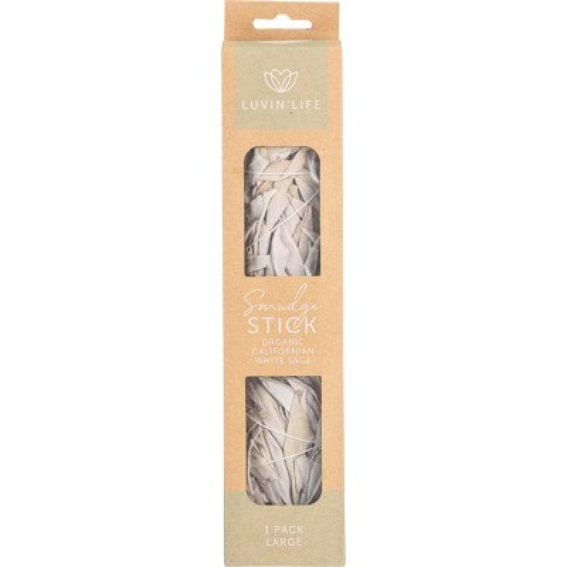 Sage Smudge Stick Large - 1 Pack by LUVIN LIFE