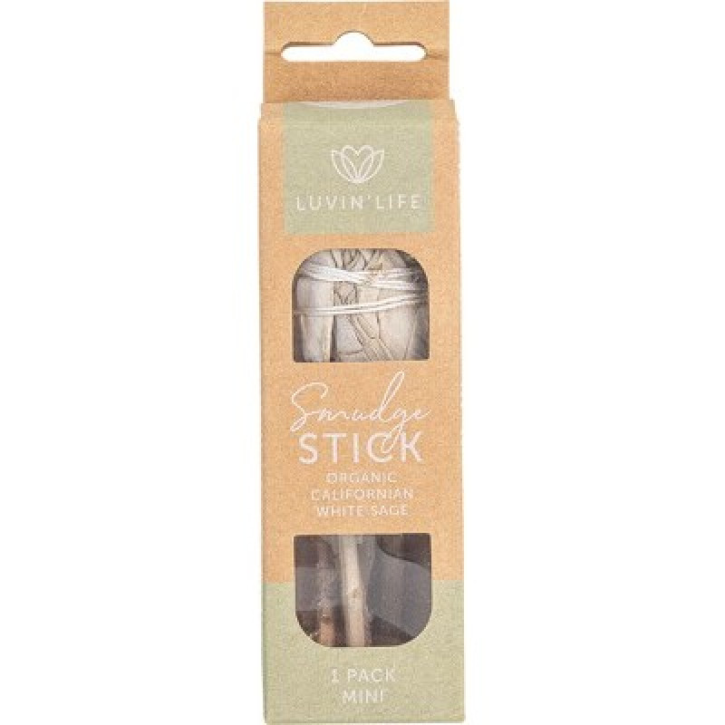 Sage Smudge Stick Mini - 1 Pack by LUVIN LIFE
