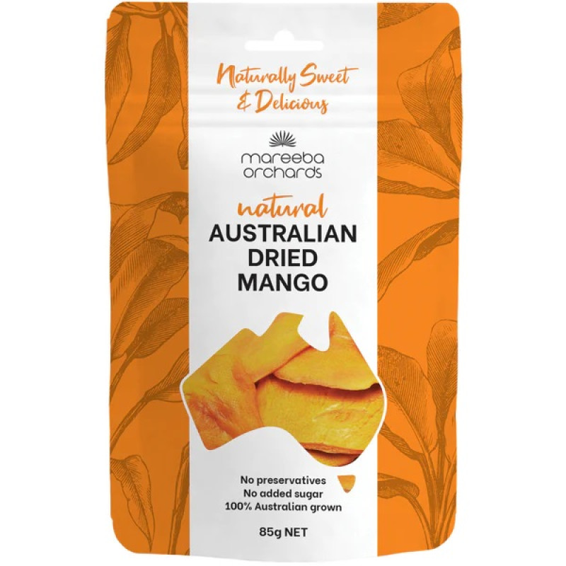 Australian Dried Mango 57g by MAREEBA ORCHARDS