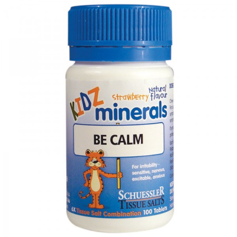 Kidz Minerals Be Calm Tissue Salts (100) by MARTIN & PLEASANCE