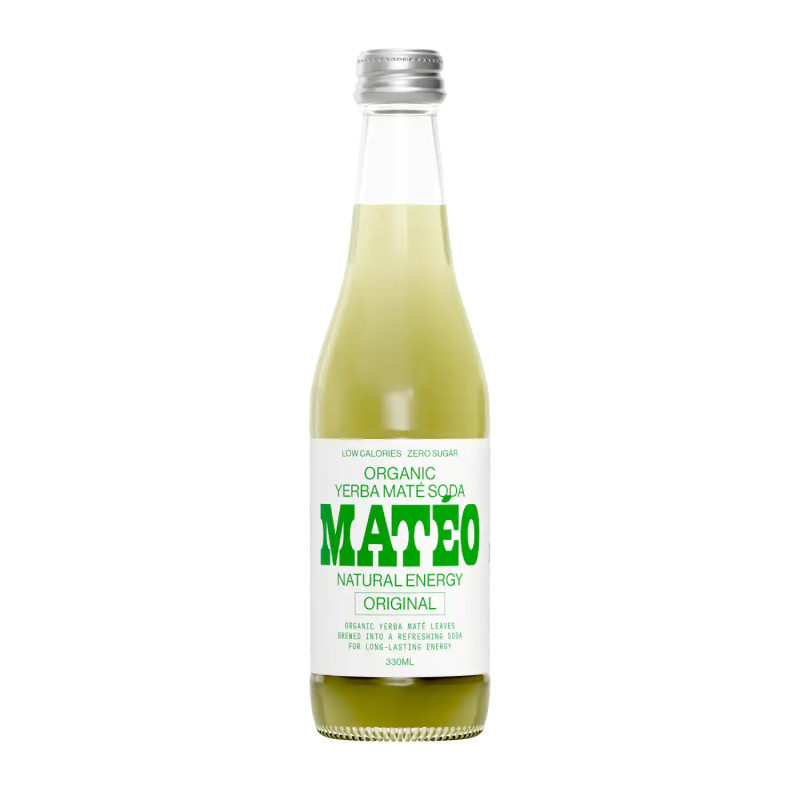 Yerba Mate Soda Original 330ml by MATEO