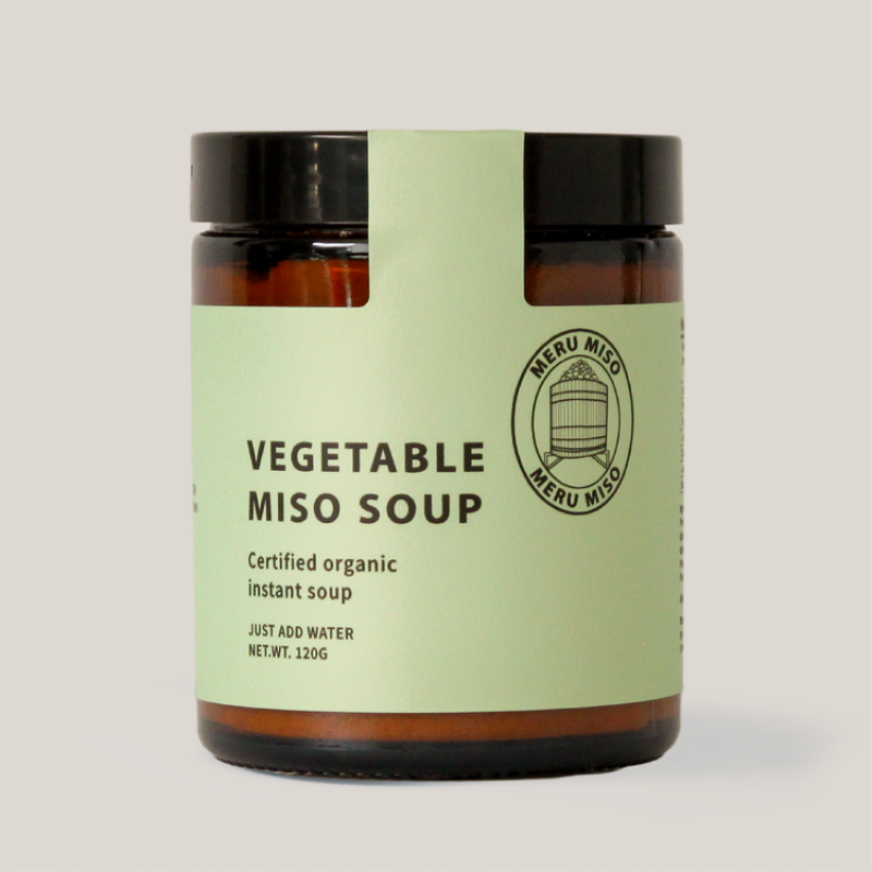 Vegetable Miso Soup 120g by MERU MISO