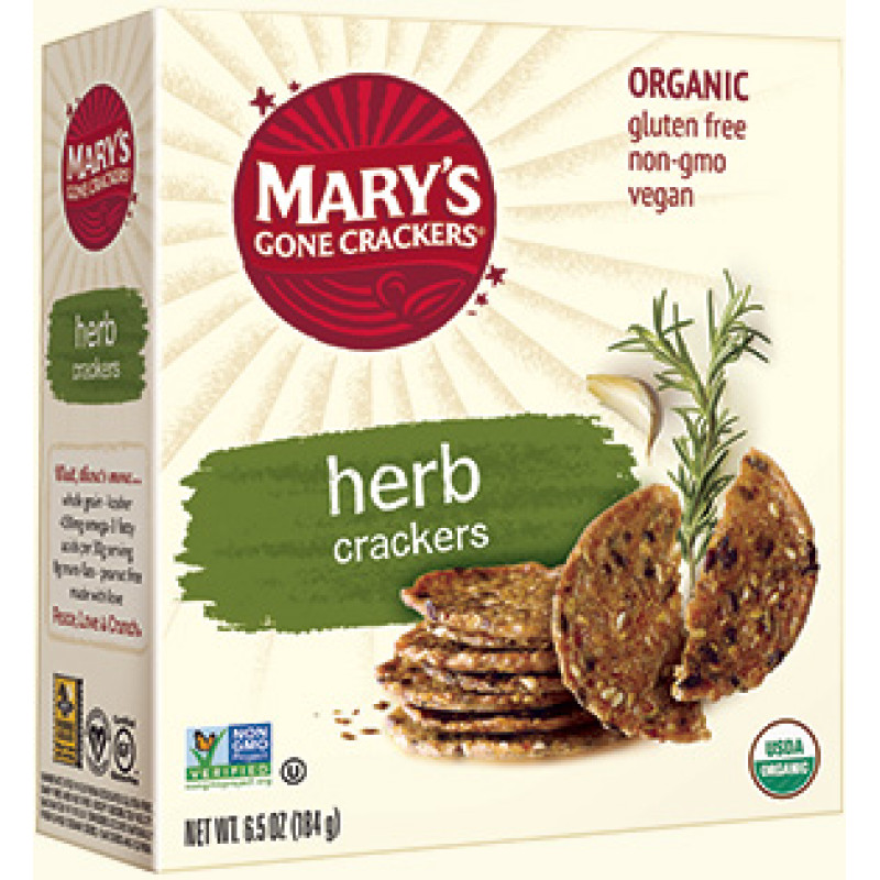 Herb Crackers 184g by MARY'S GONE CRACKERS