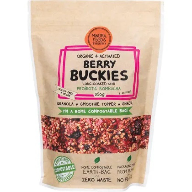 Berry Buckies 350g by MINDFUL FOODS