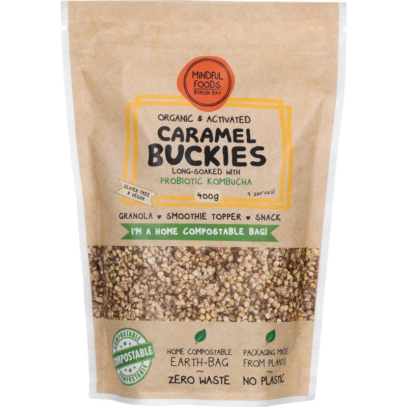 Caramel Buckies 400g by MINDFUL FOODS