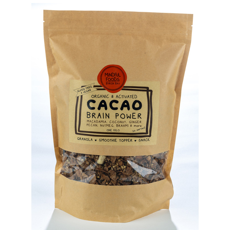 Cacao Brain Power Granola 1kg by MINDFUL FOODS