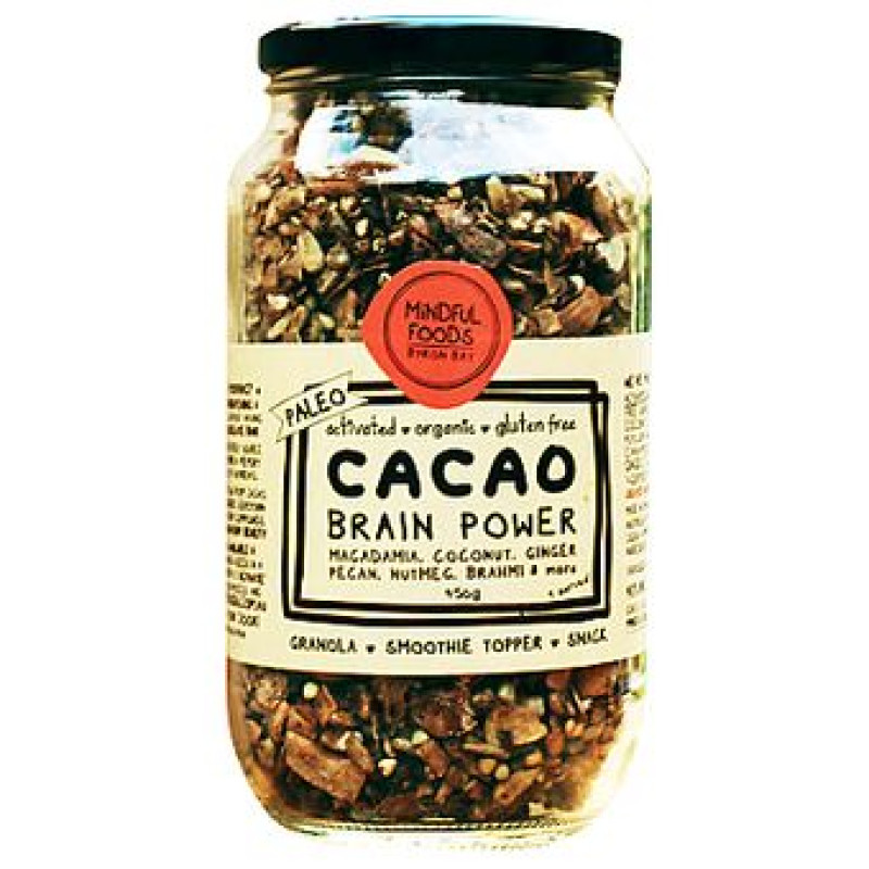 Cacao Brain Power Granola 450g by MINDFUL FOODS