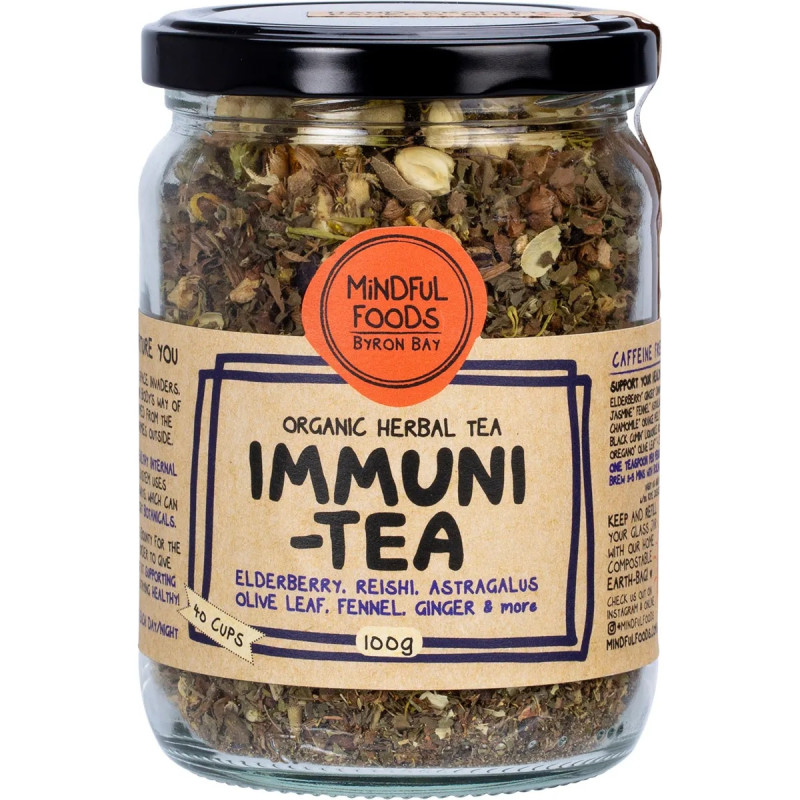 Immuni-Tea Herbal Tea 110g by MINDFUL FOODS