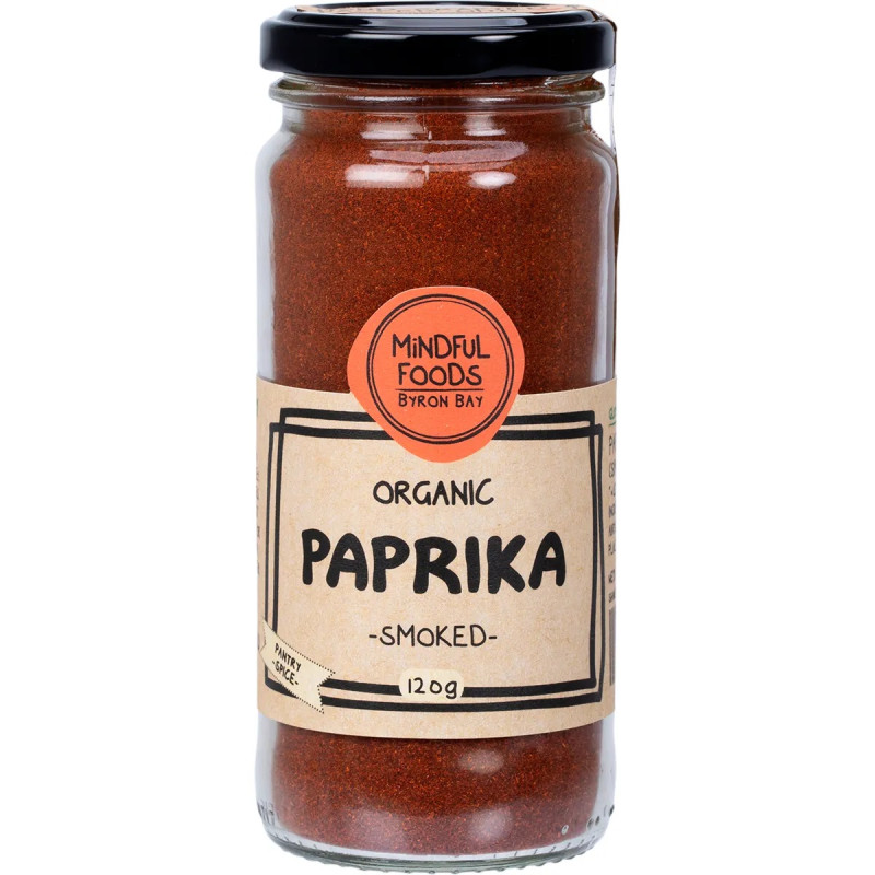 Organic Smoked Paprika 120g by MINDFUL FOODS