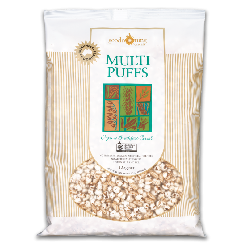 Multi Puffs 125g by GOOD MORNING CEREALS